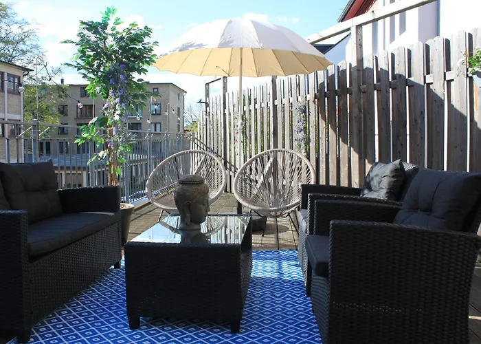 R B Apartment Hamburg Family - 108 Qm Mit Dachterrasse - Badewanne & Dusche - Kostenloses Parken - 2 Schlafzimmer