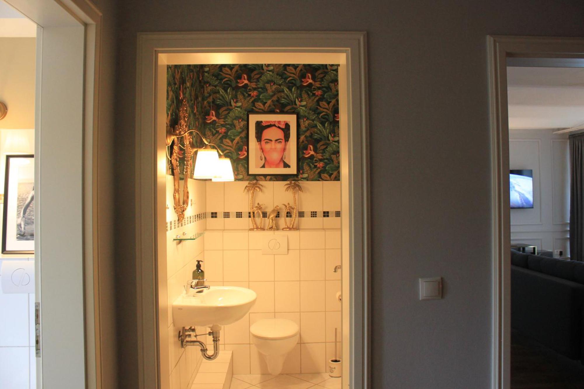 R B Family - 108 Qm Mit Dachterrasse - Badewanne & Dusche - Kostenloses Parken - 2 Schlafzimmer Гамбург